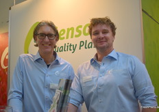 Guus Kersten and Roy Schoenmakers from Genson Quality Plants
